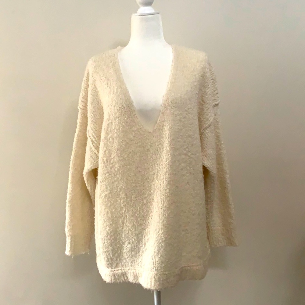 Free People v-neck sweater